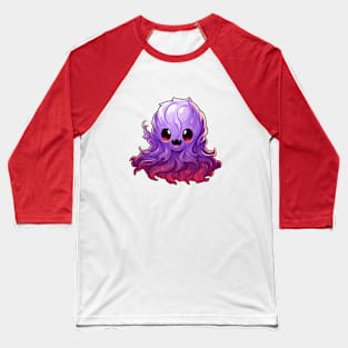 Cute Ghost 001 Baseball T-Shirt